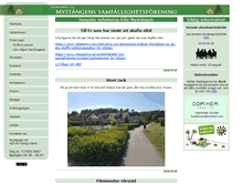 Tablet Screenshot of mystangen.se